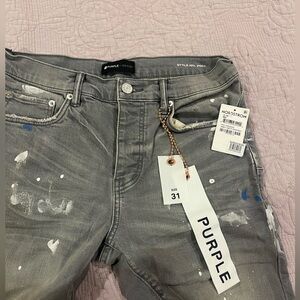 NWT Purple brand men’s jeans size 31.